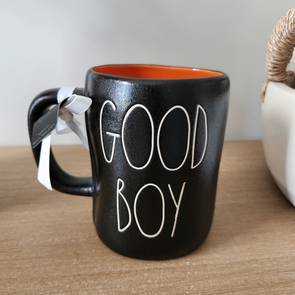 Rae Dunn Nightmare Before Christmas Zero Black and Orange Mug - Picture 2 of 8